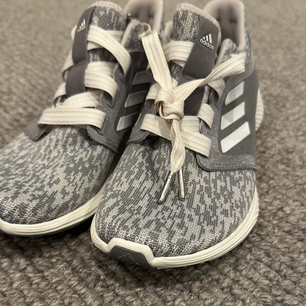 Adidas Gray Patterned Sneakers